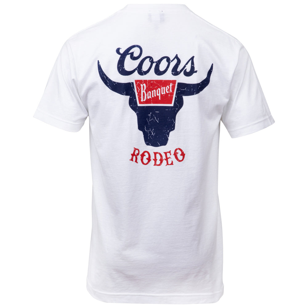 Coors Rodeo Front and Back Print T-Shirt Image 2