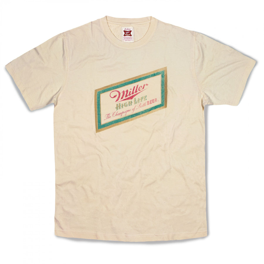 Miller High Life Classic Banner Logo T-Shirt Image 1