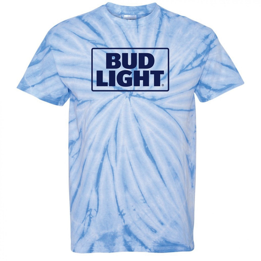 Bud Light Tie Dye T-Shirt Image 1