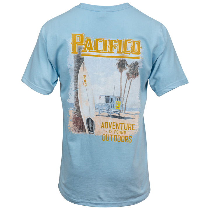 Pacifico Adventure Is Out There Beach Front and Back Print T-Shirt Image 2