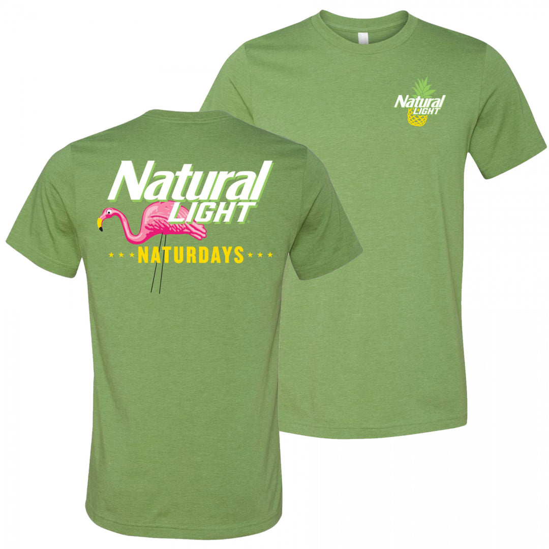 Natrual Light Naturdays Pineapple Green Colorway T-Shirt Image 1