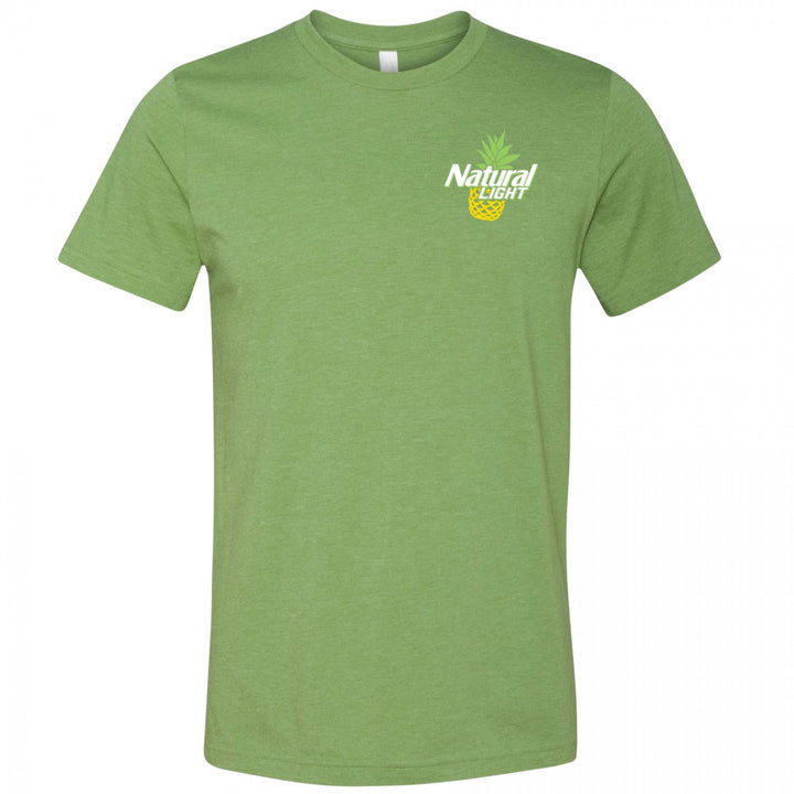 Natrual Light Naturdays Pineapple Green Colorway T-Shirt Image 3