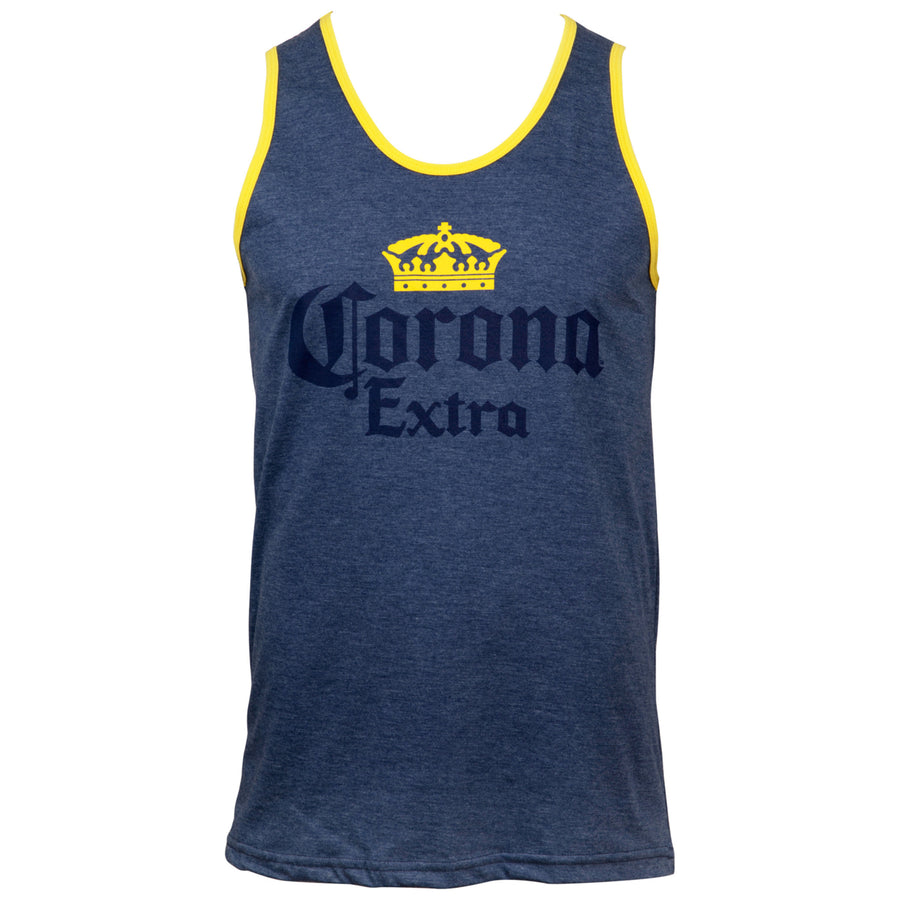 Corona Extra Faded Blue Tank Top Image 1