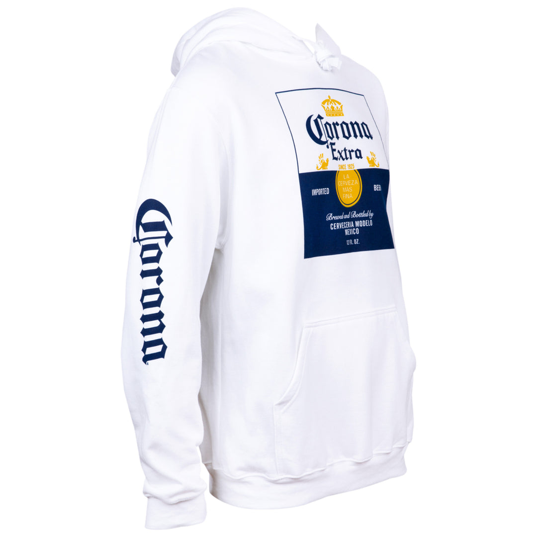 Corona Extra Label Logo Hoodie with Sleeve Prints Image 3