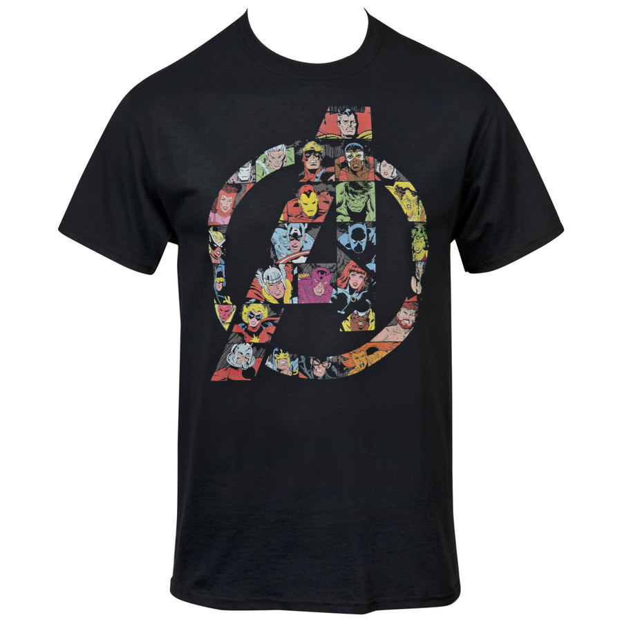 Marvel The Avengers Symbol Of Hero Images T-Shirt Image 1