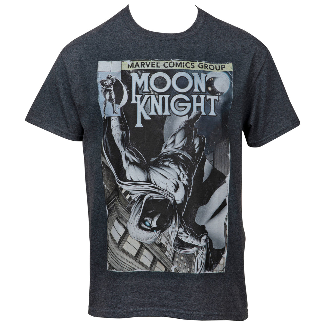 Marvel Moon Knight Comic Image T-shirt Image 1