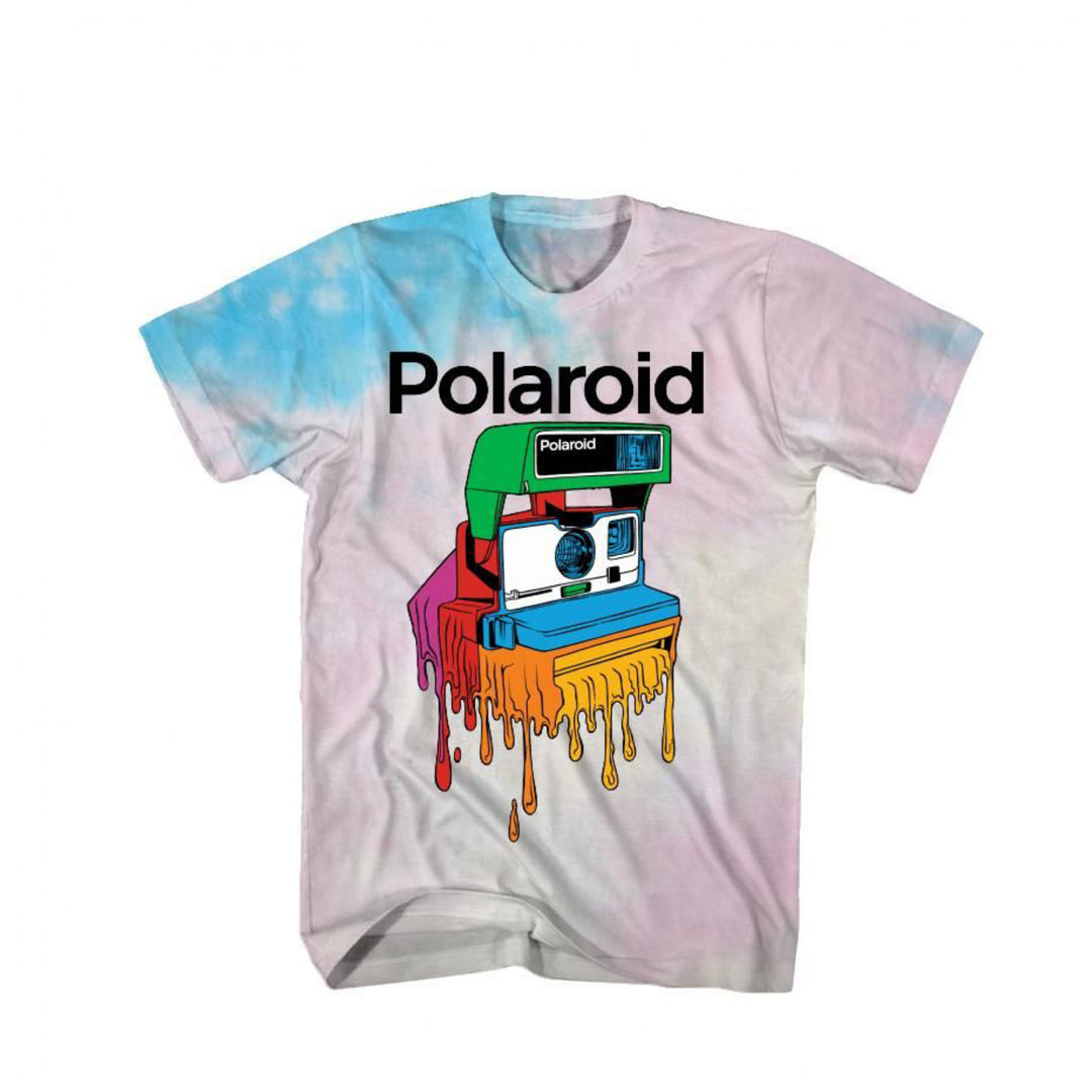 Polaroid Dripping Camera Tie Dye T-Shirt Image 1