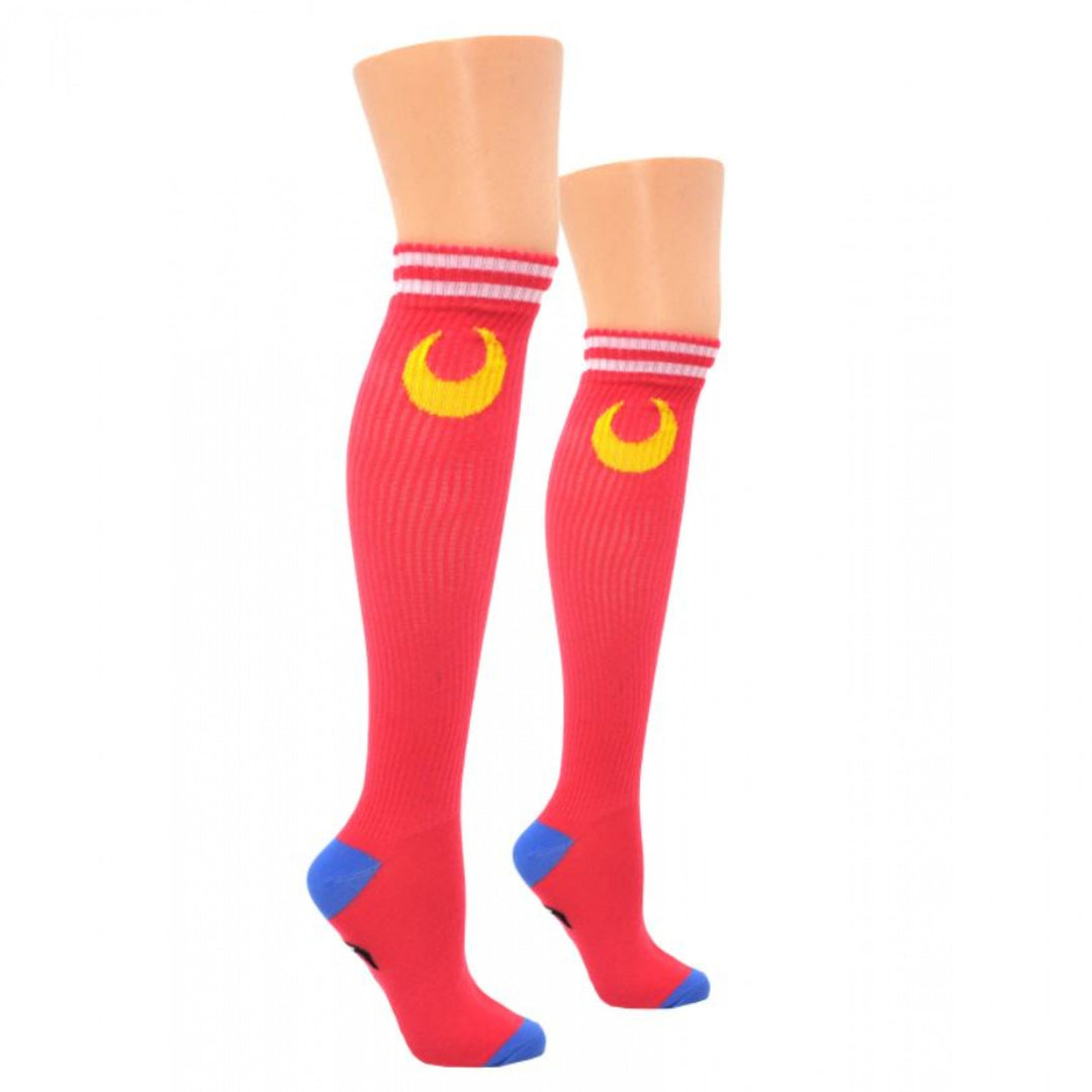Sailor Moon Athletic Knee High Sock Image 1