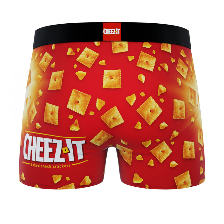 Crazy Boxers Cheez-It All Over Boxer Briefs Cracker Box Image 3