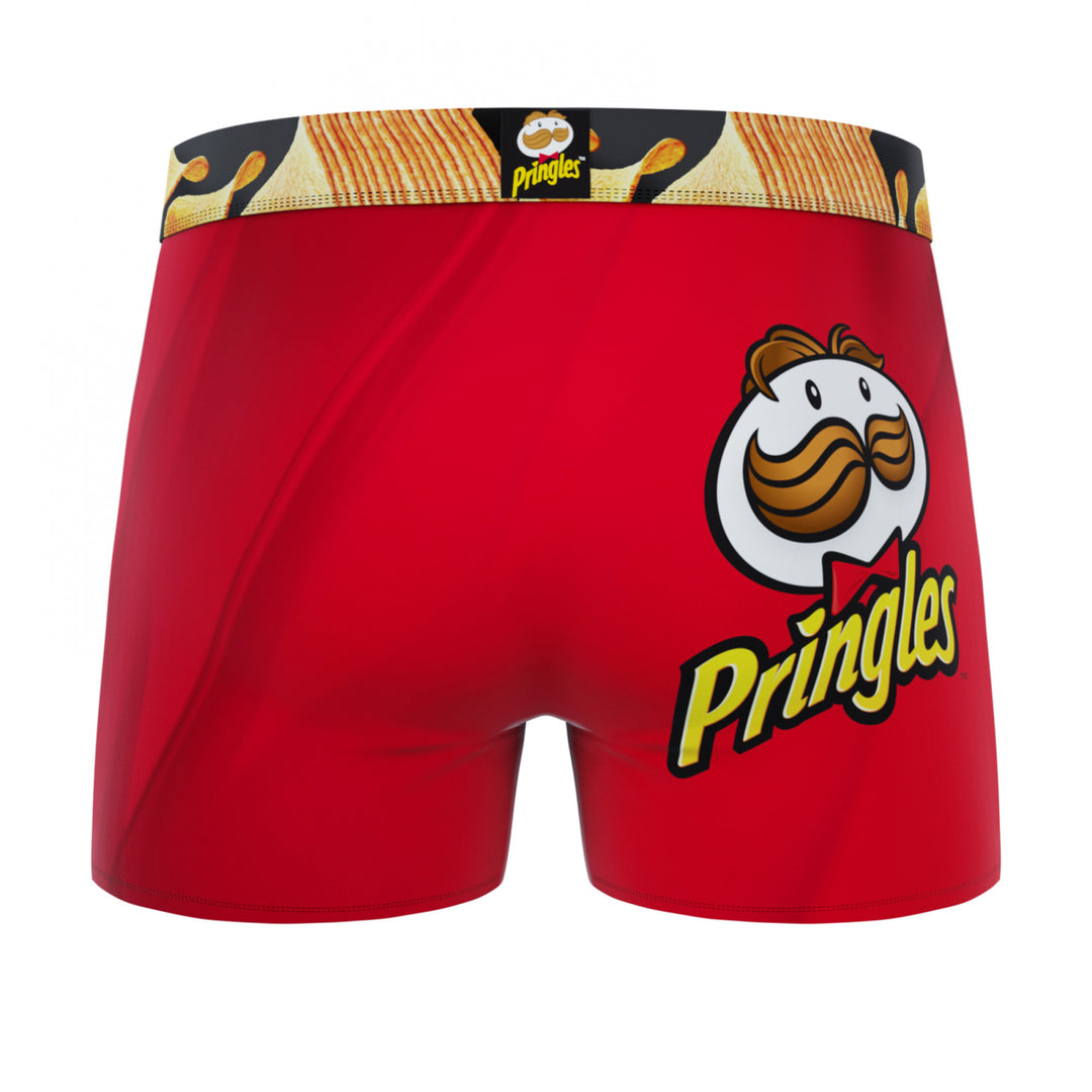 Crazy Boxers Pringles Logo Boxer Briefs in Pringles Can Image 3