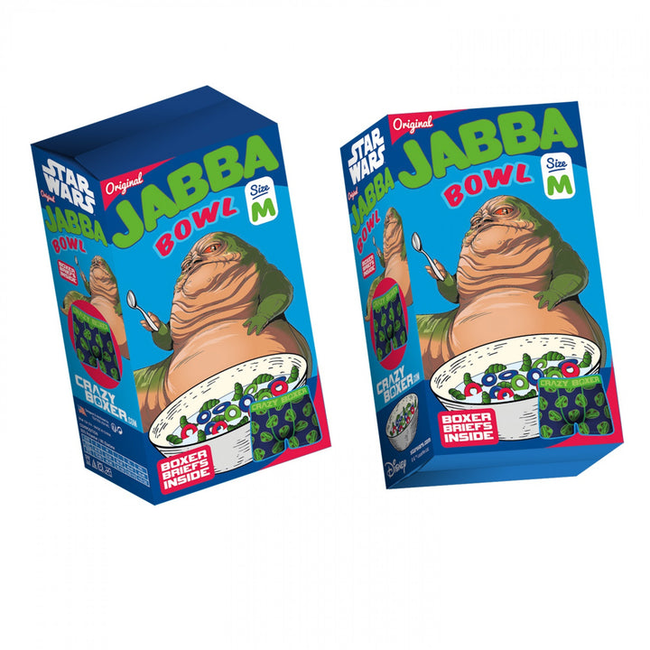 Crazy Boxers Star Wars Jabba The Hutt Boxer Briefs in Cereal Box Image 4