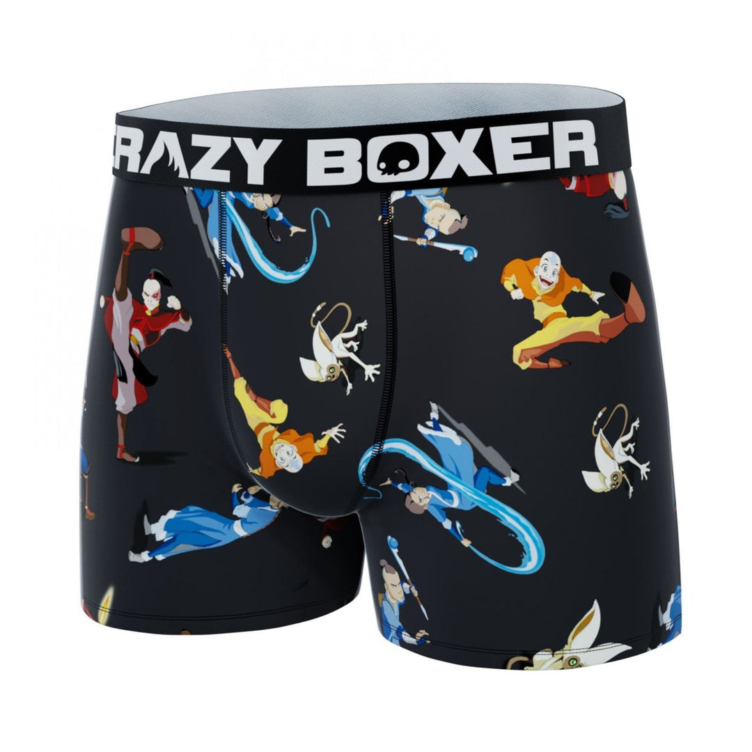 Crazy Boxers Avatar Action Poses Mens Boxer Briefs Image 3