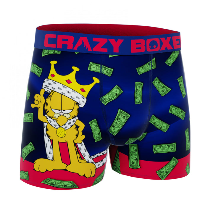 Crazy Boxer Garfield King Mens Boxer Briefs Image 4