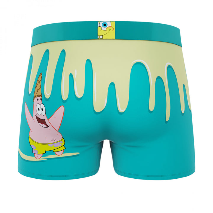 Crazy Boxers SpongeBob SquarePants Patrick Ice Cream Mens Boxer Briefs Image 2