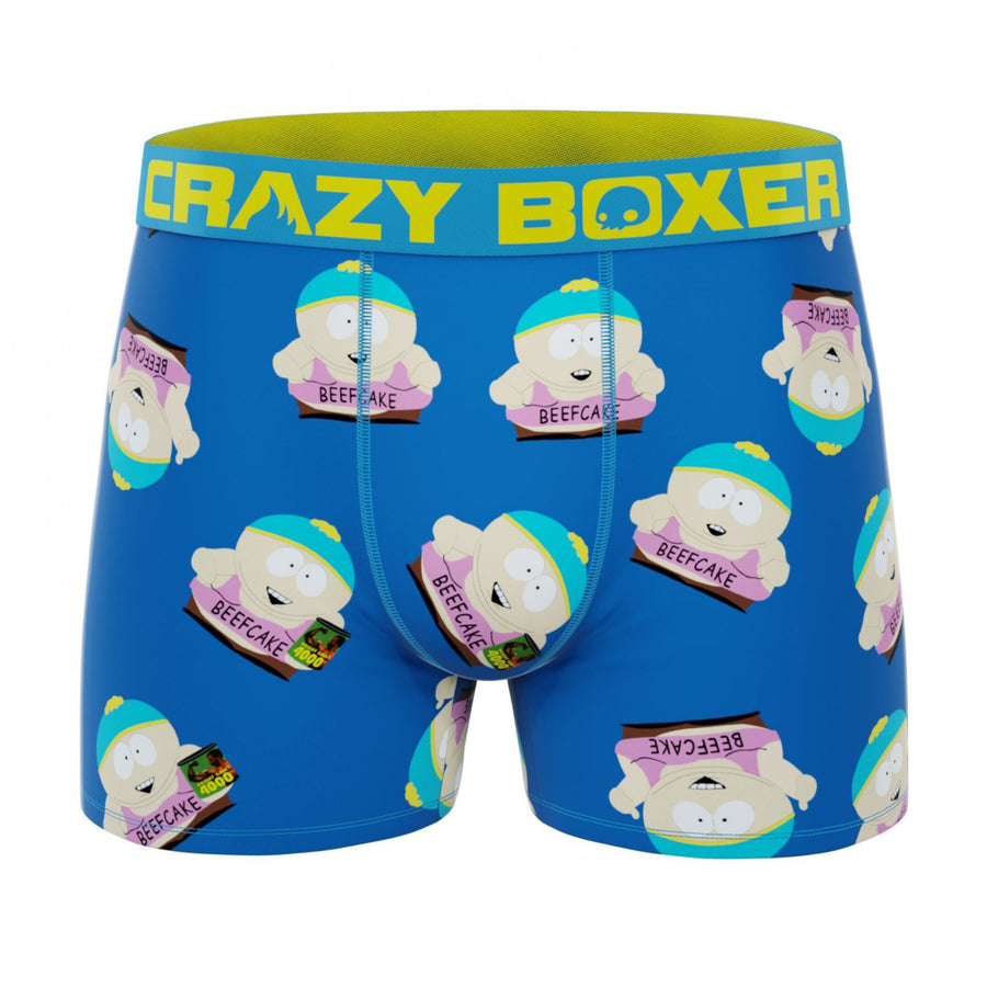 Crazy Boxers South Park Cartman Beefcake Mens Boxer Briefs Image 1