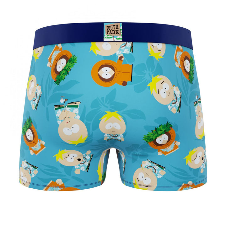 Crazy Boxers South Park Tropical Mens Boxer Briefs Image 2