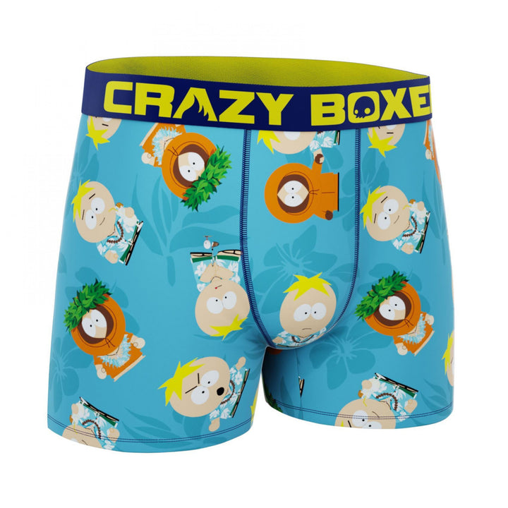 Crazy Boxers South Park Tropical Mens Boxer Briefs Image 3