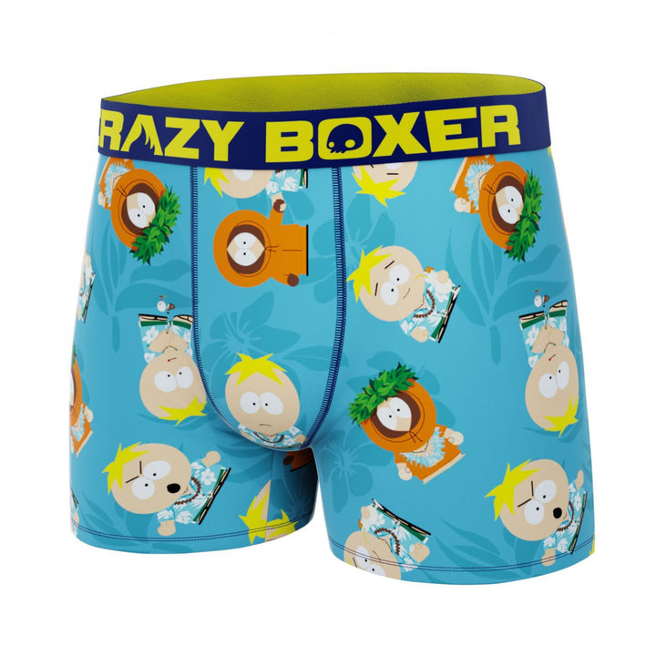 Crazy Boxers South Park Tropical Mens Boxer Briefs Image 4