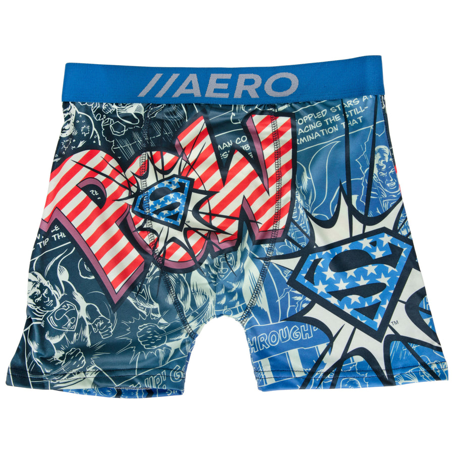 DC Comics Superman Pow! Aero Boxer Briefs Image 1