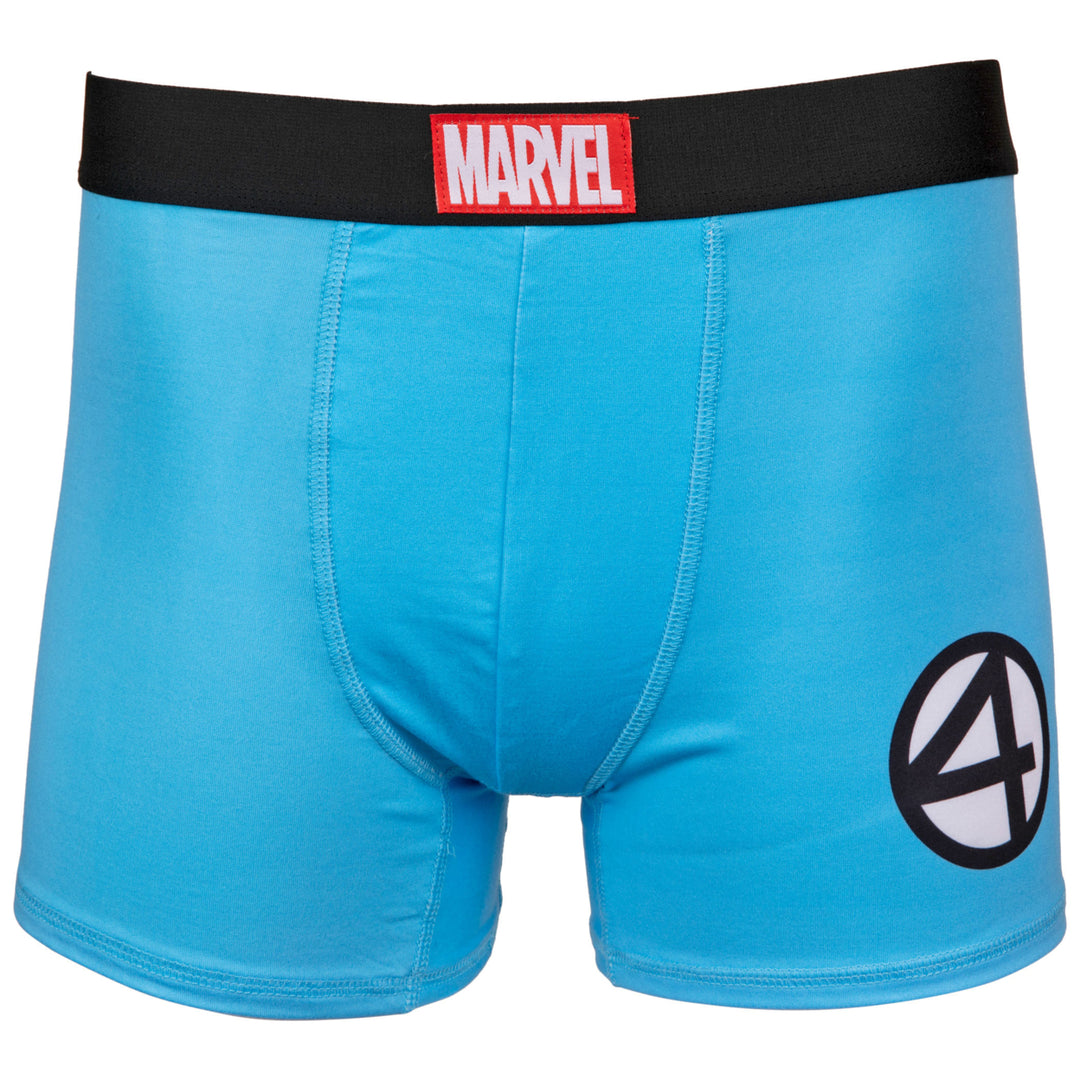 Marvel Fantastic Four Classic Logo Boxer Briefs Image 1