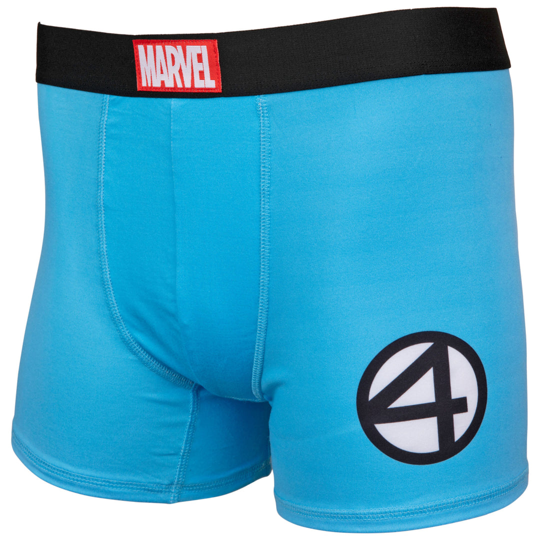 Marvel Fantastic Four Classic Logo Boxer Briefs Image 2