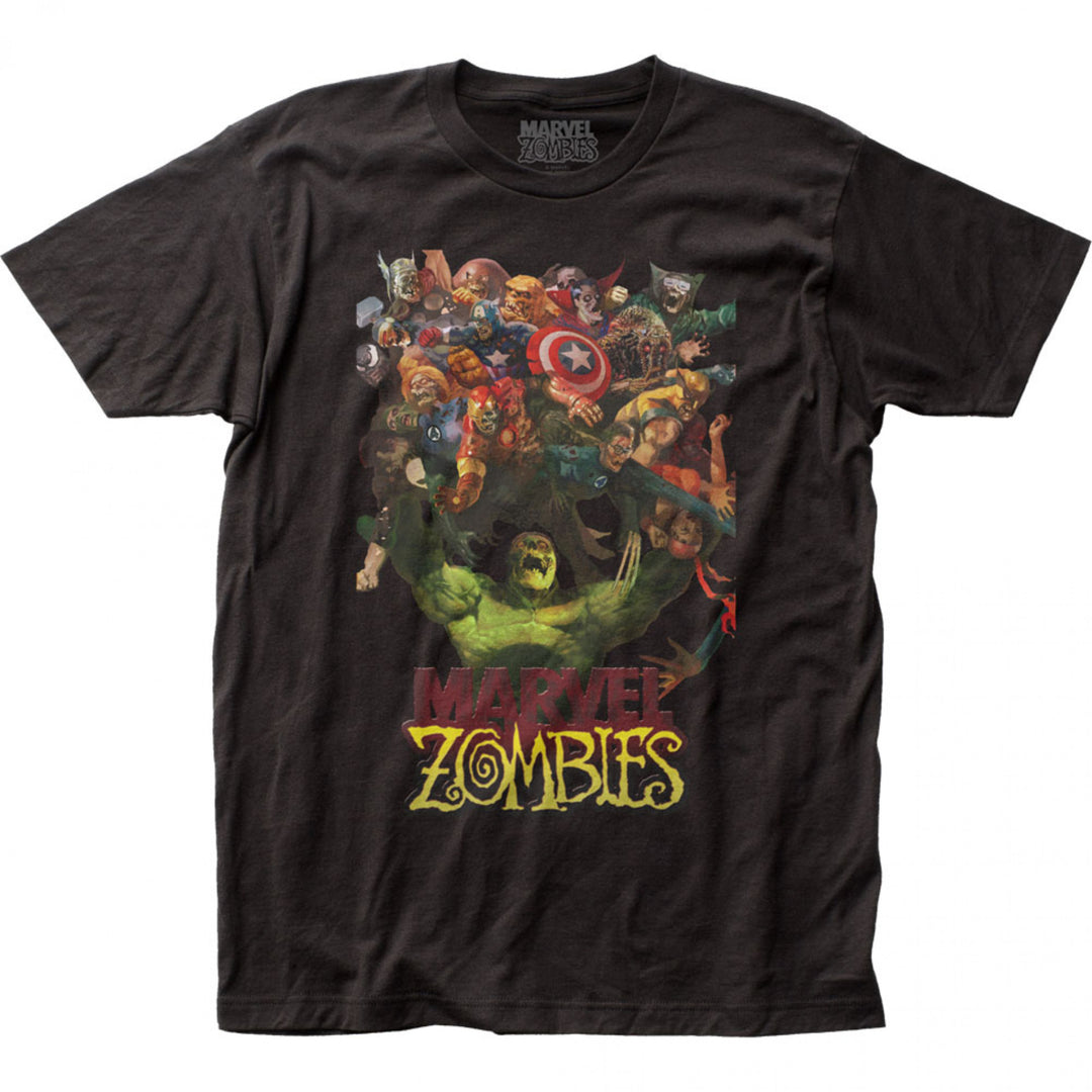 Marvel Zombies Comic Hulk Zombie Strength T-Shirt Image 1