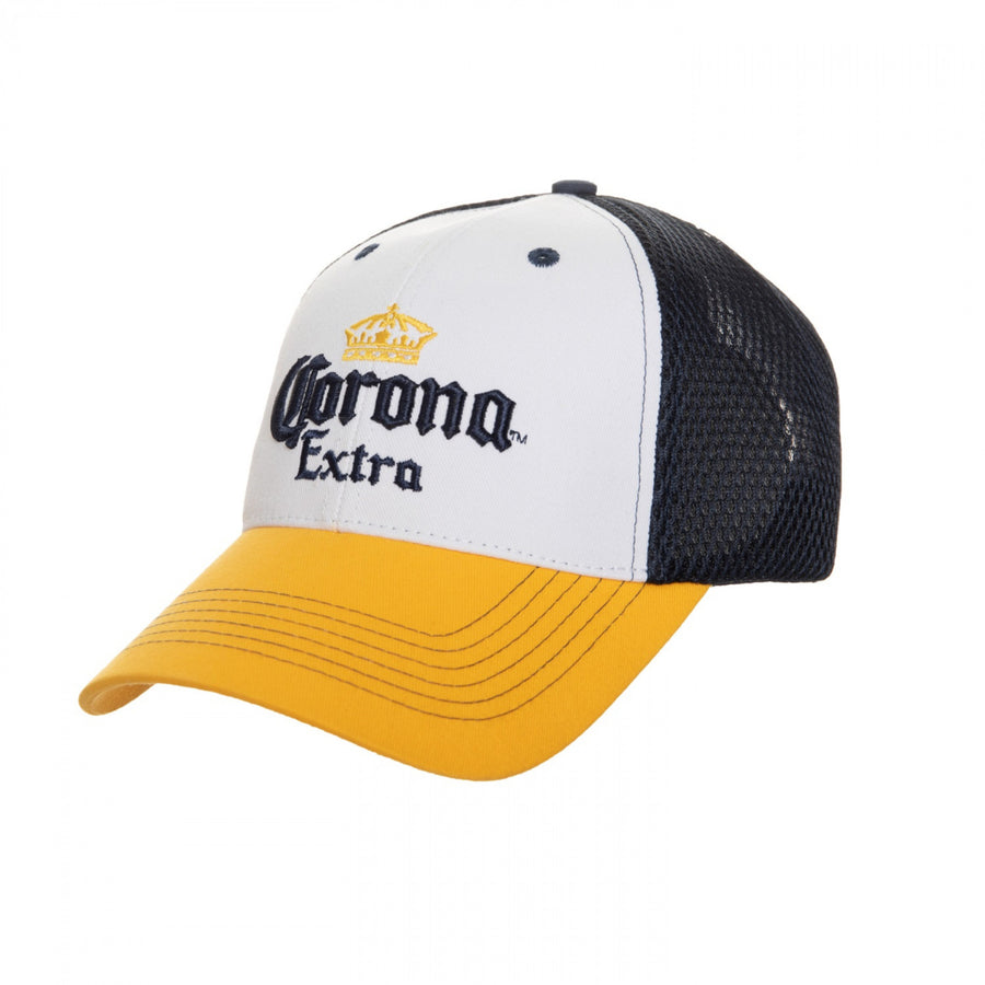 Corona Extra Crown Symbol Mesh Trucker Hat Image 1