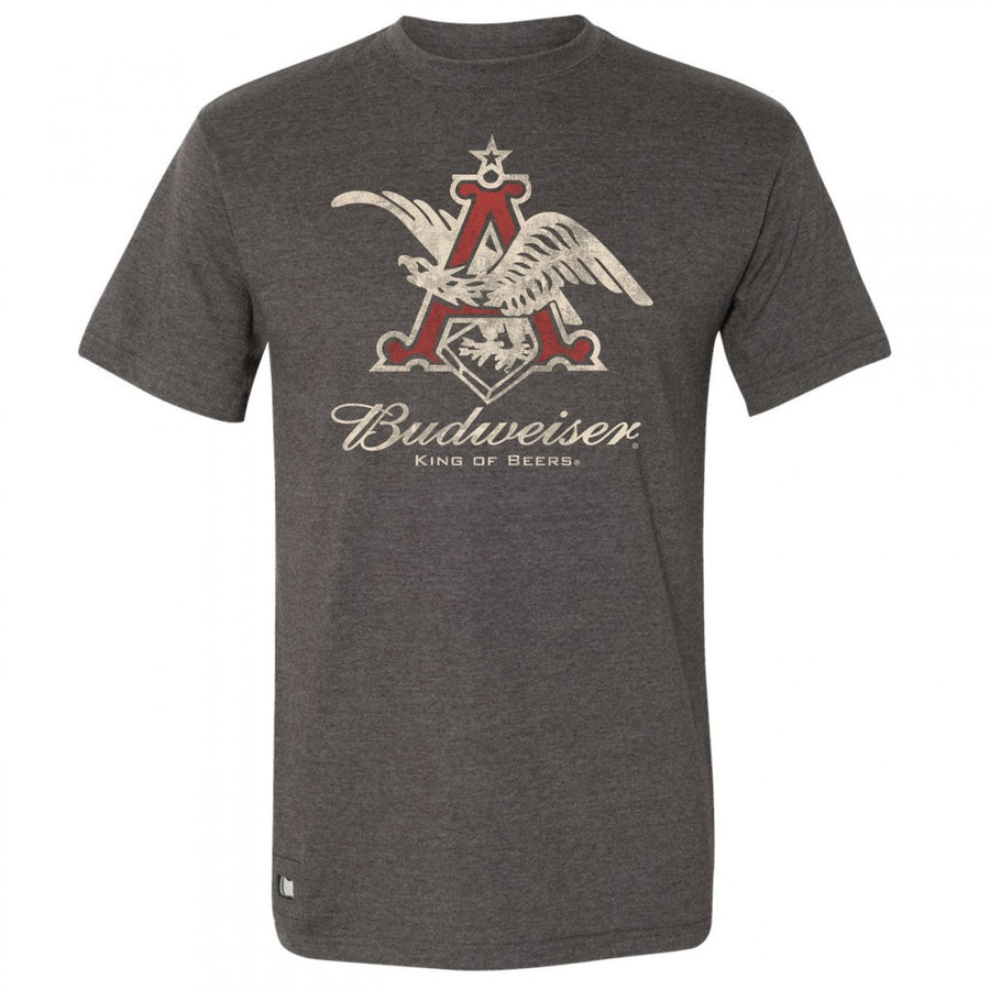 Budweiser Anheuser Busch Eagle Logo Pop Top T-Shirt Image 1