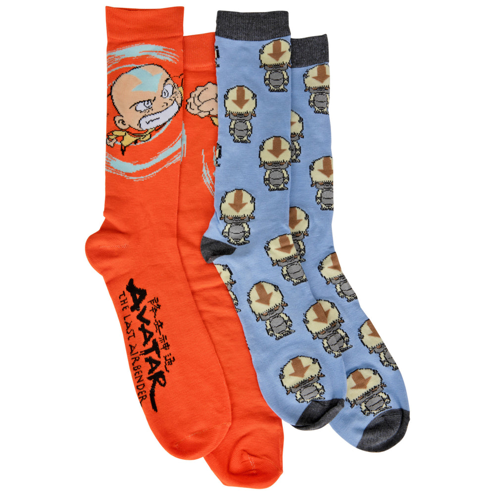 Avatar: The Last Airbender 2-Pair Pack of Crew Socks Image 2