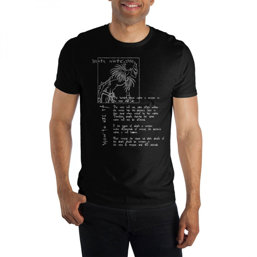 Death Note Curse T-Shirt Image 1