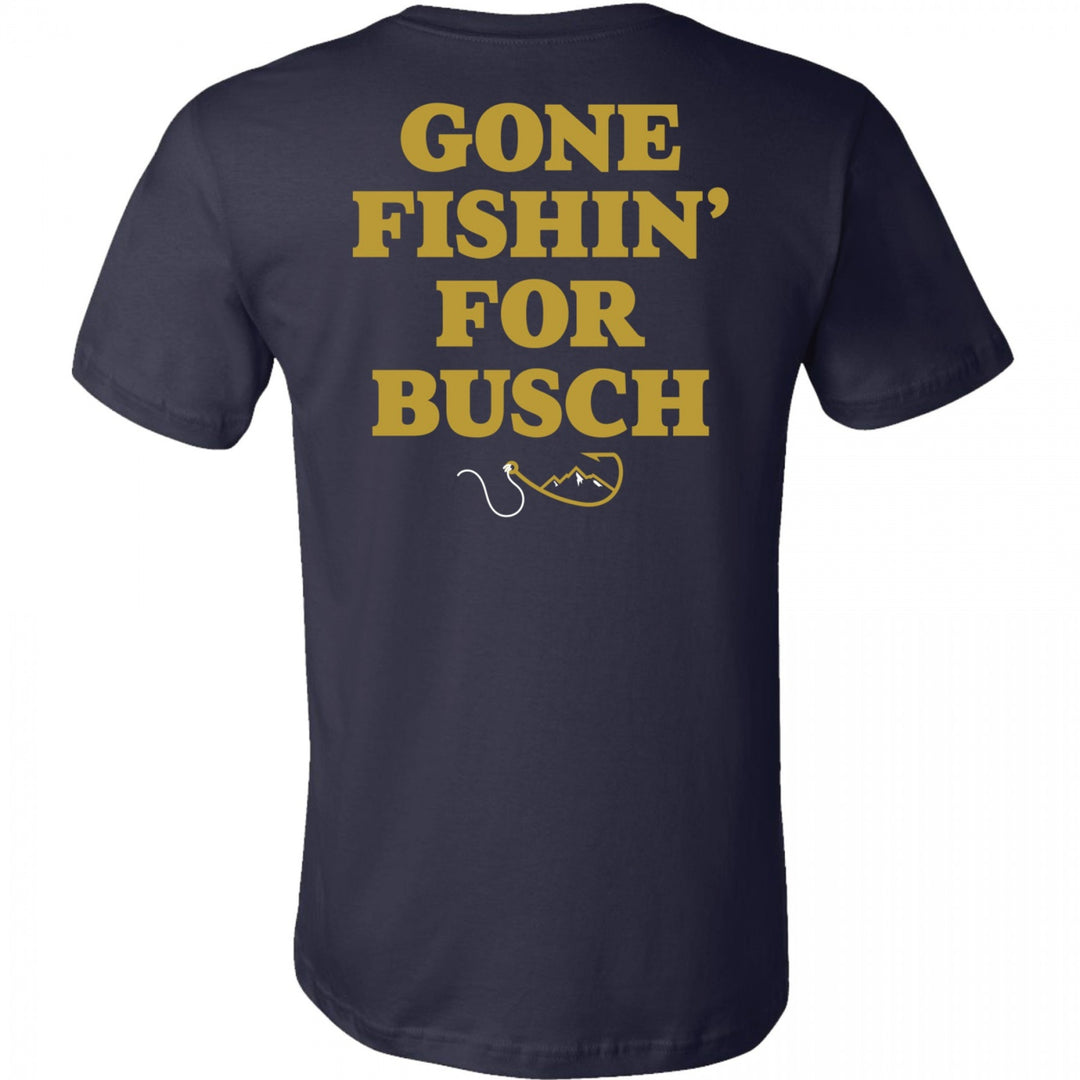 Busch Gone Fishing T-Shirt Image 2