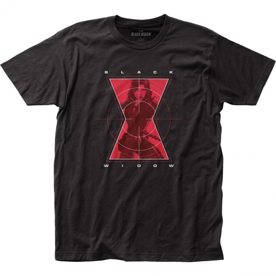 Marvel Black Widow Movie Crosshairs T-Shirt Image 1