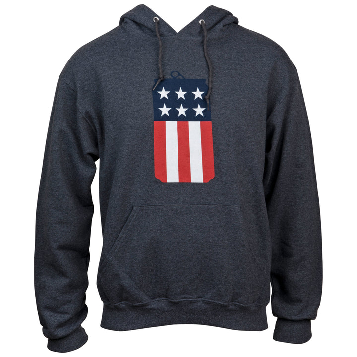 Miller Lite Patriotic Beer Can Hoodie Image 1