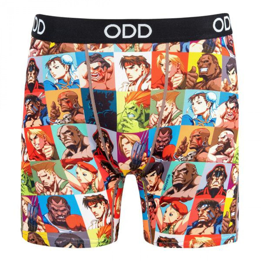 Street Fighter Select Your Fighter Mens ODD Boxer Briefs Image 1