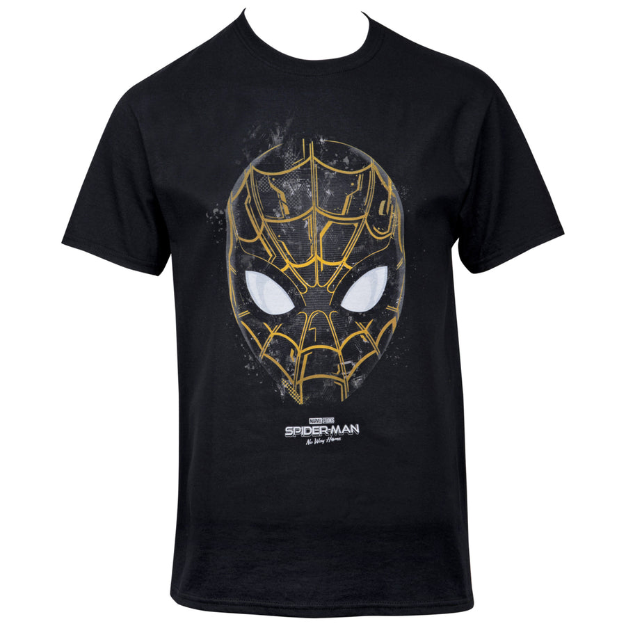 Spider-Man No Way Home Movie Mask Symbol T-Shirt Image 1