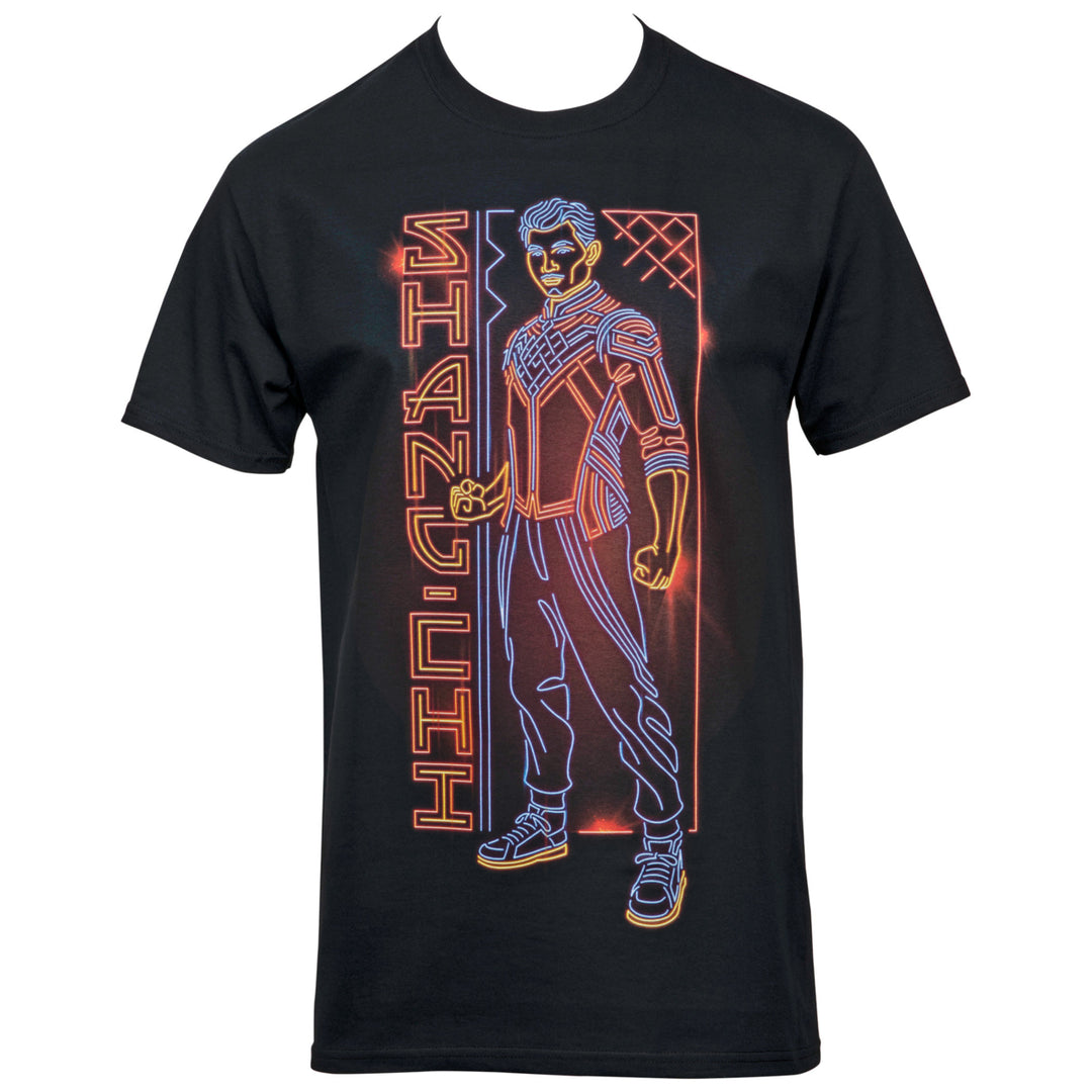Marvel Shang-Chi and The Legend of the Ten Rings Neon Character T-Shirt Image 1