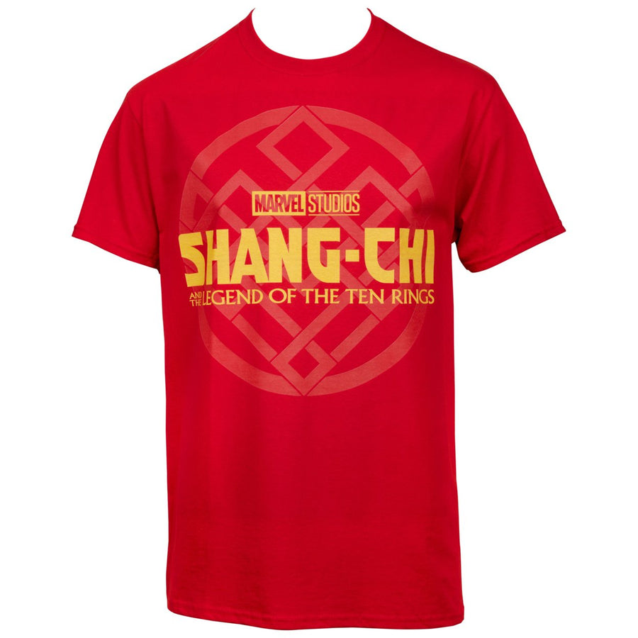 Marvel Shang-Chi and the Legend of the Ten Rings Symbol T-Shirt Image 1