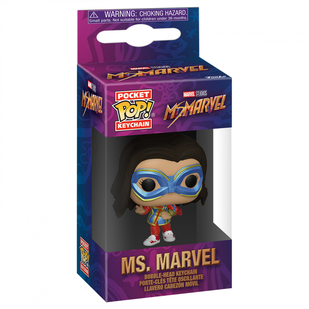 Marvel Studios Ms. Marvel Series 1 Funko Pop! Vinyl Keychain Image 2