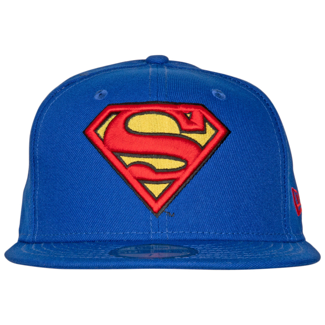 Superman Symbol Blue Era 59Fifty Fitted Hat Image 2