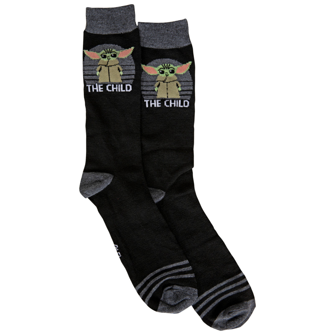 Star Wars The Child Grogu Character Crew Socks Image 1