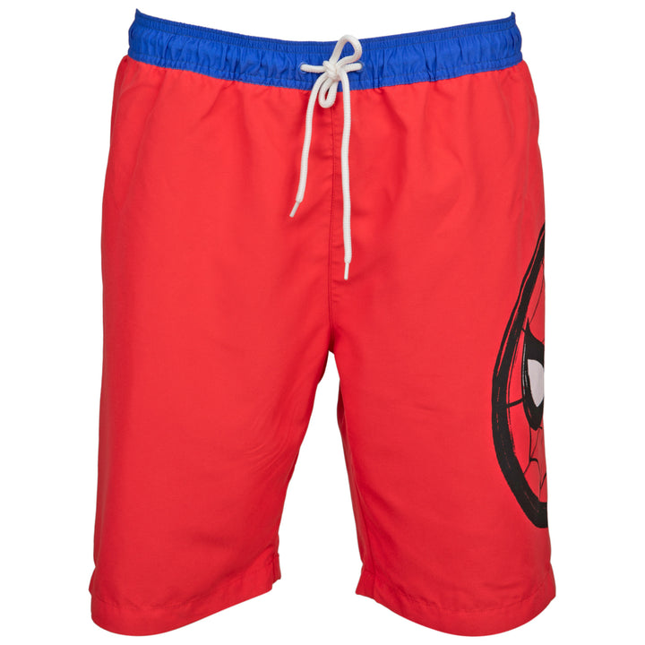 Spider-Man Character Symbol Board Shorts Image 3