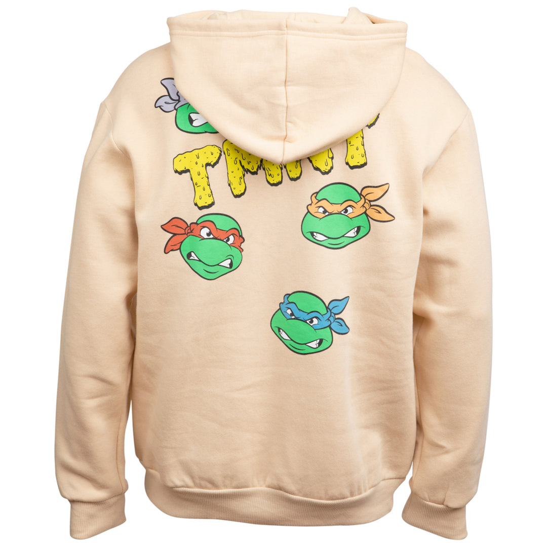 Teenage Mutant Ninja Turtles Hoodie With Cowabunga! Back Print Image 3