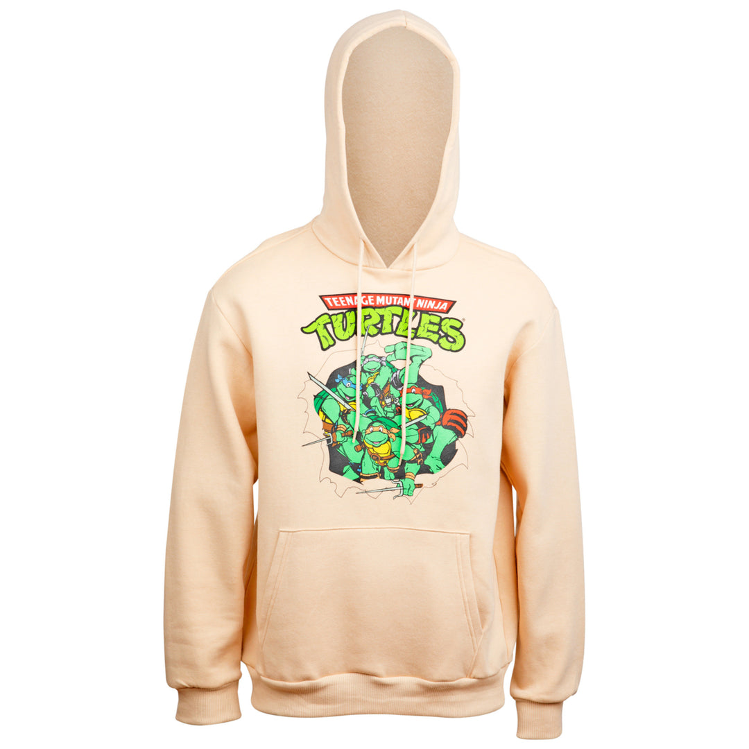 Teenage Mutant Ninja Turtles Hoodie With Cowabunga! Back Print Image 4