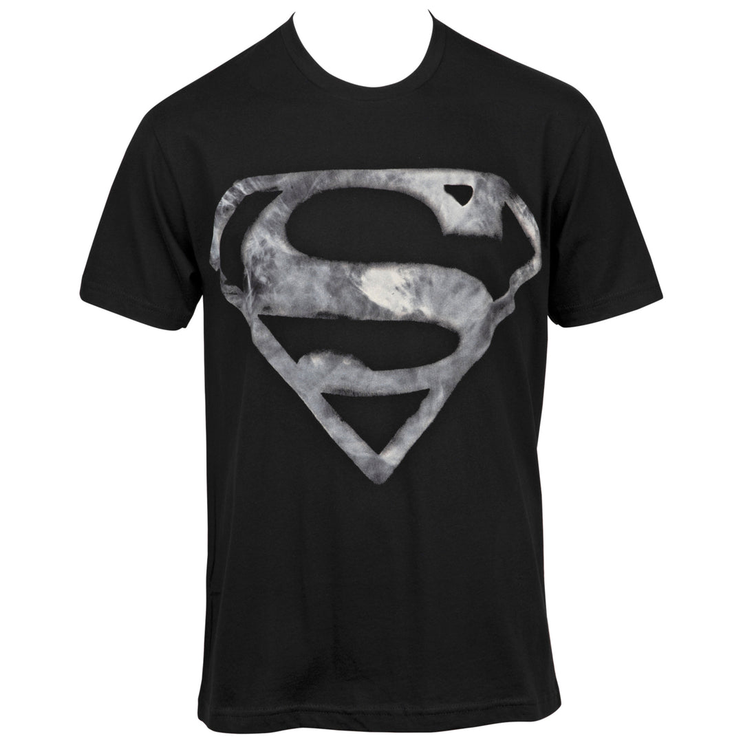 DC Comics Superman Smoke Symbol T-Shirt Image 1