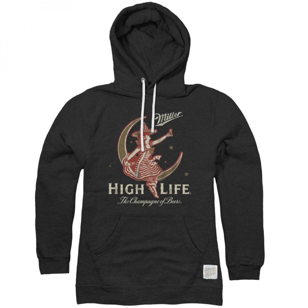 Miller High Life Girl In The Moon Hoodie Image 1