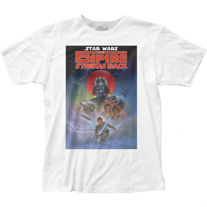 Star Wars Original Trilogy Empire Strikes Back Ep. V Poster T-Shirt Image 1
