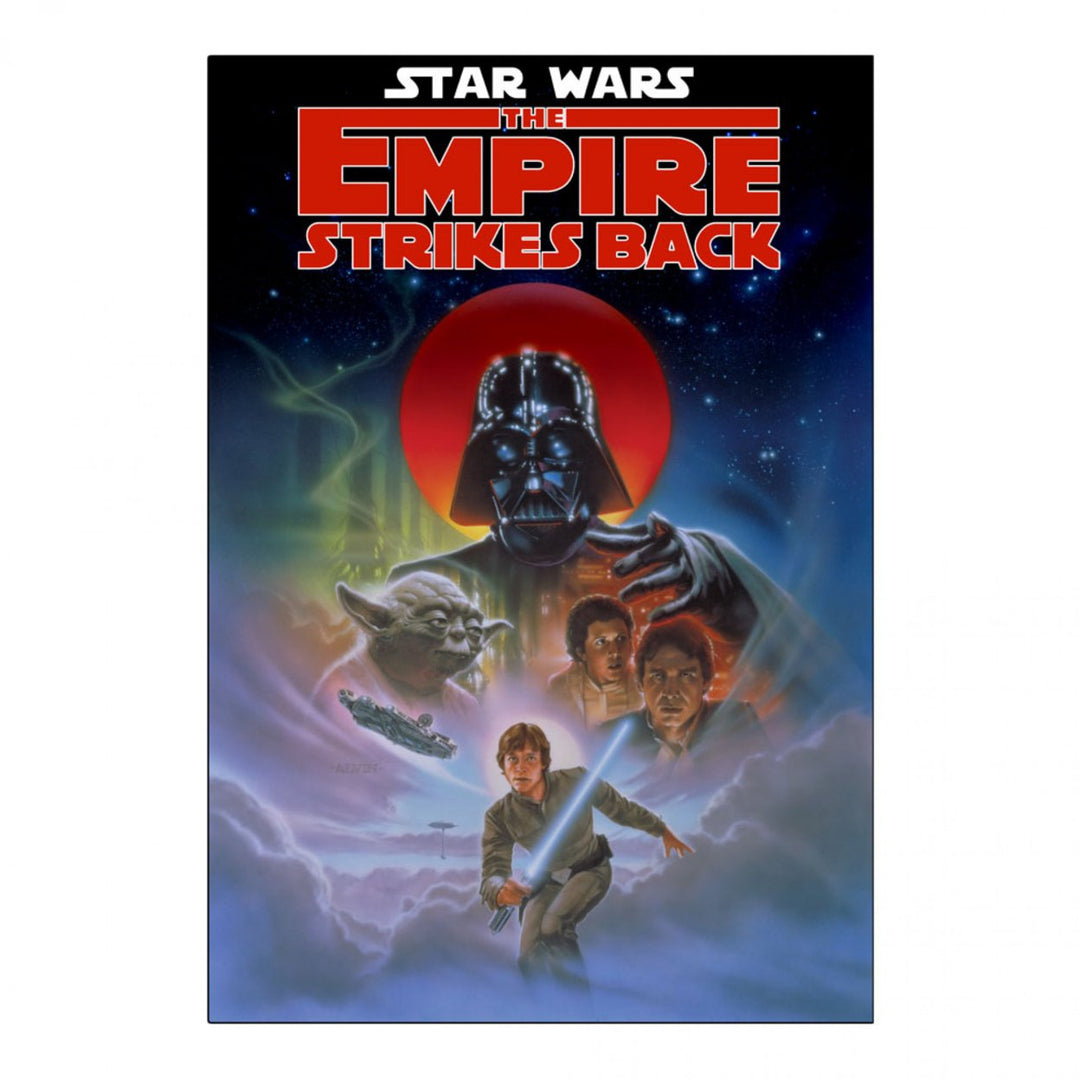 Star Wars Original Trilogy Empire Strikes Back Ep. V Poster T-Shirt Image 2
