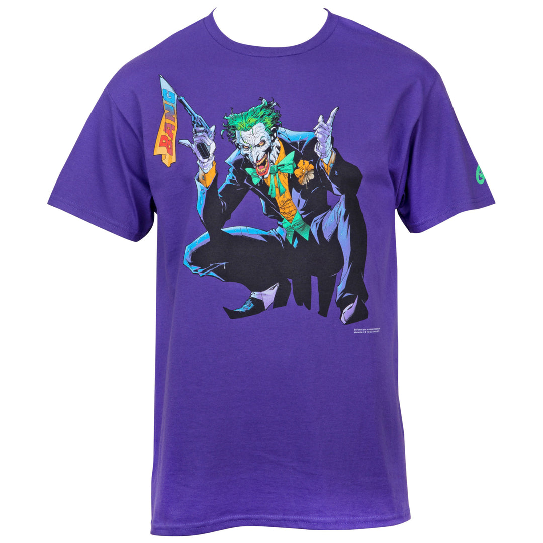 DC Comics The Joker BANG! T-Shirt Image 1