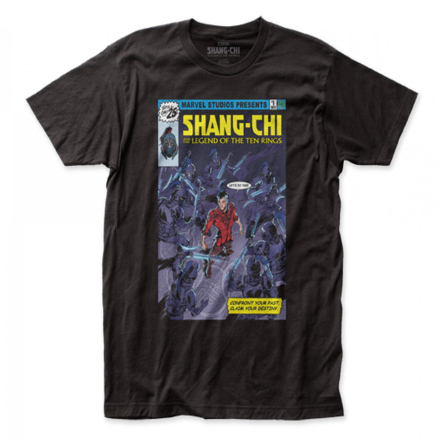 Shang-Chi And The Legend Of The Ten Rings Homage Comic Cover T-Shirt Image 1