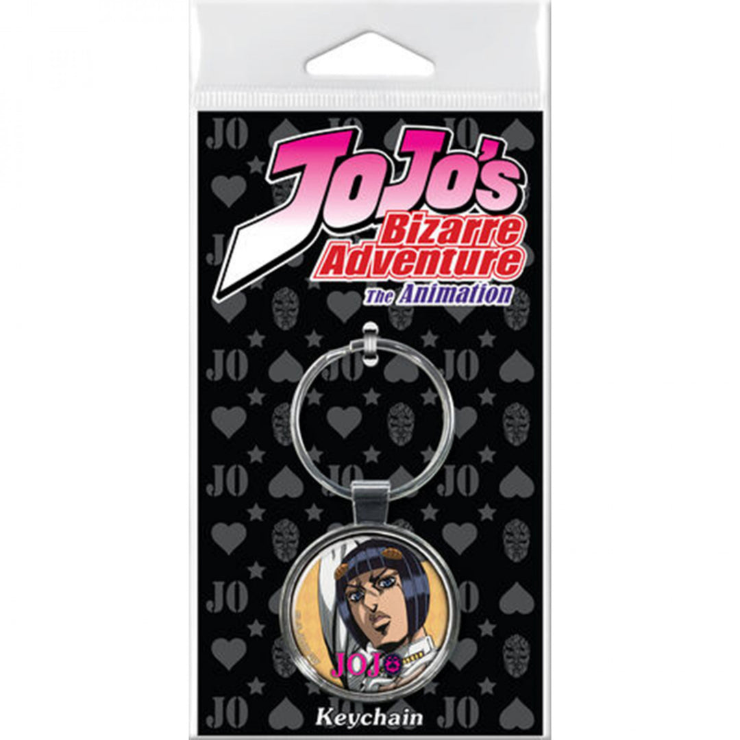 JoJos Bizarre Adventure Bruno Bucciarati Character Keychain Image 1